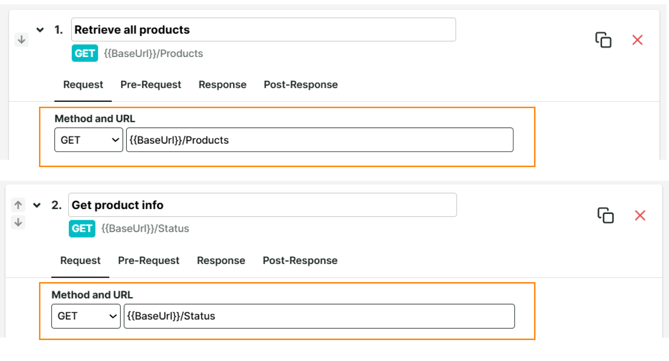 Variables prédéfinies