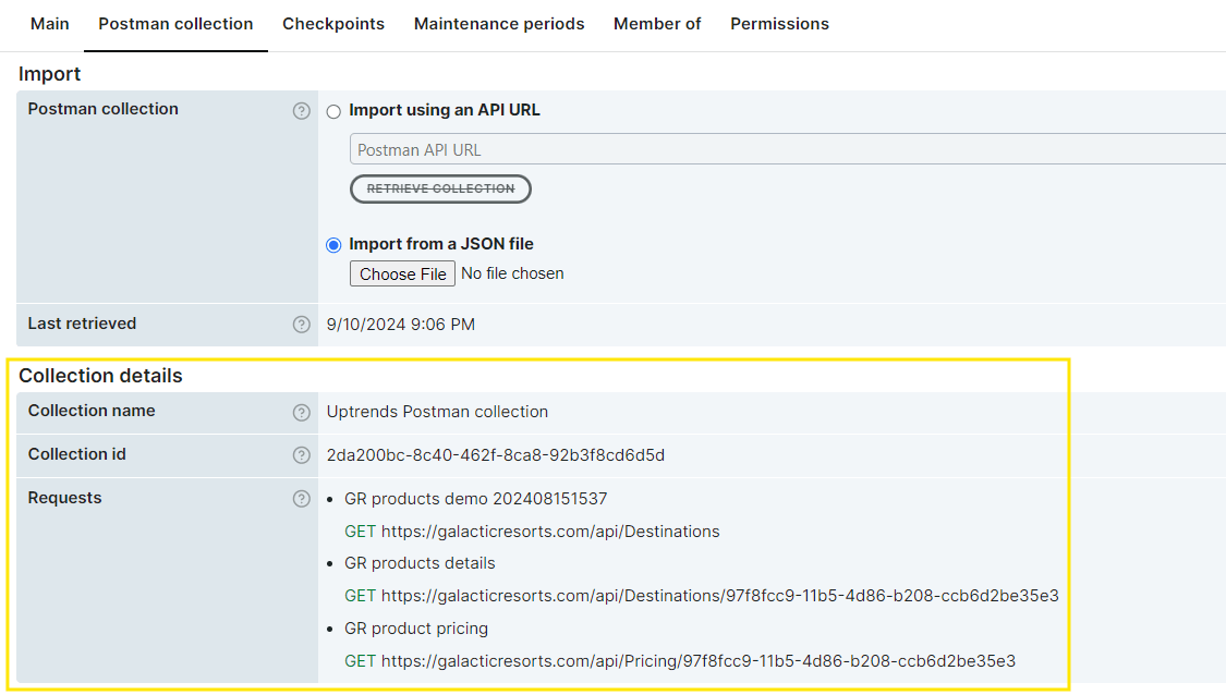 Import du fichier JSON